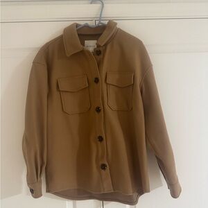 Avec Les Filles Camel Shacket